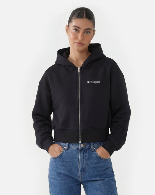 Women's Cropped Jacket "Classic Monogram"